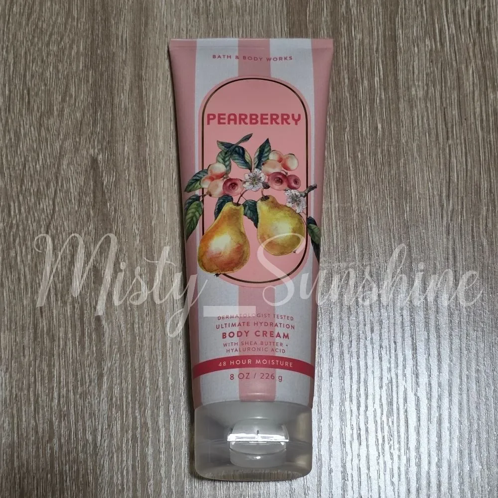 Bath & Body Works Pearberry Body Cream NEW